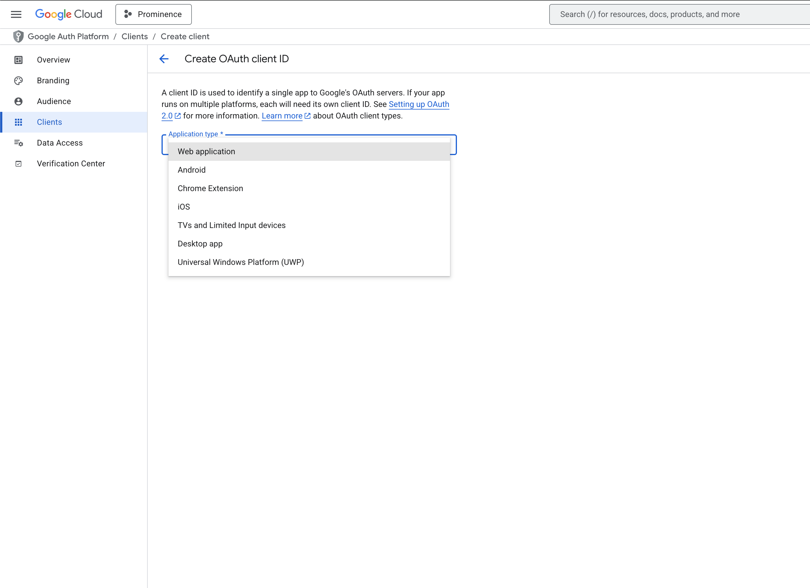 Google Cloud Config Step 4