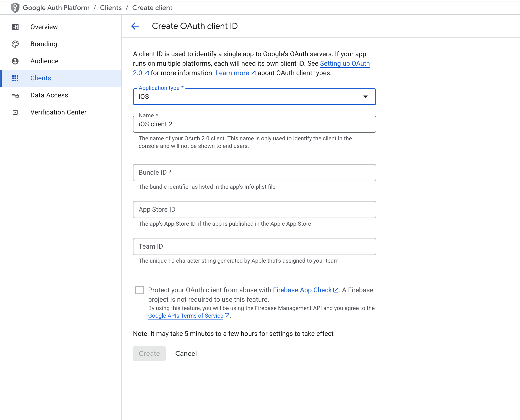 Google Cloud Config Step 5.1