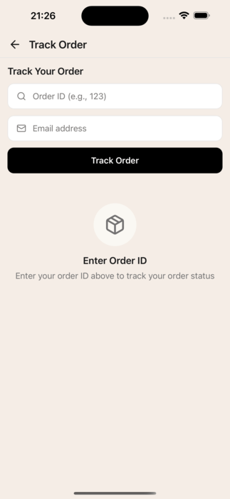 Order Tracking