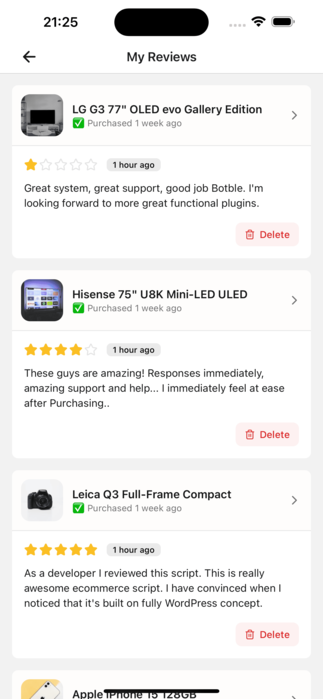Product Reviews
